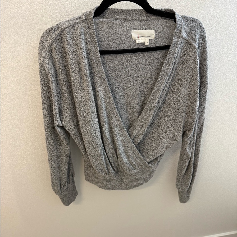 Anthropologie Gray Women's Sweater